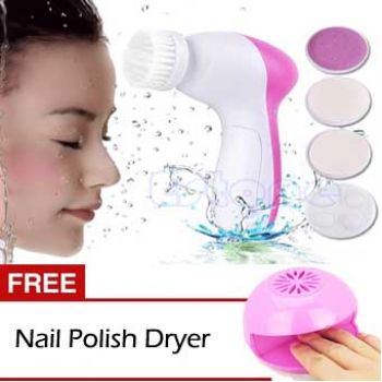 Multifunction face Massager With Free Nail Dryer